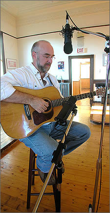 Dan in the Studio
